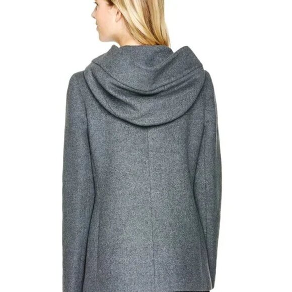 Aritzia Babaton Brady Wool Peacoat in Gray Size L - Picture 2 of 10